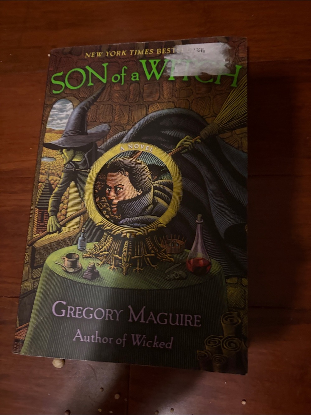 Son of a Witch by Gregory Maguire - Green and Brown Cover